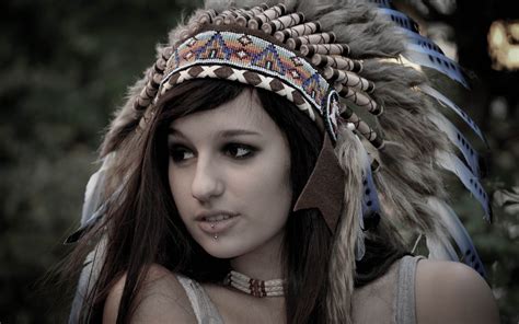 piercing, Headdress, Native Americans Wallpapers HD / Desktop and ...