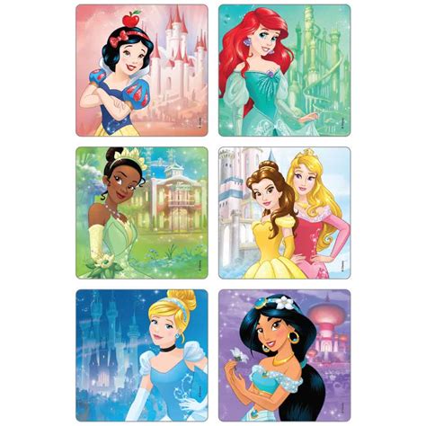 Disney Princesses Castles Stickers