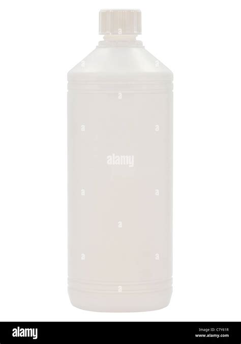 White Plastic Bottle Stock Photo Alamy