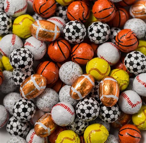 Alibaba.com offers 1694 football shape chocolate candy products. Thompson Sports Balls Assorted Foil Wrapped | Sweet City Candy