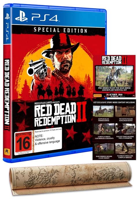 Red Dead Redemption 2 Special Edition Ps4 Buy Now At Mighty Ape Nz