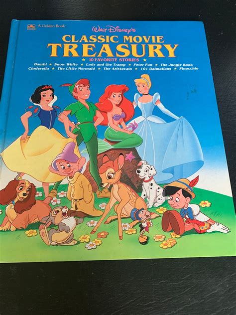 Walt Disneys Classic Movie Treasury 10 Favorite Storiesvintage 1989
