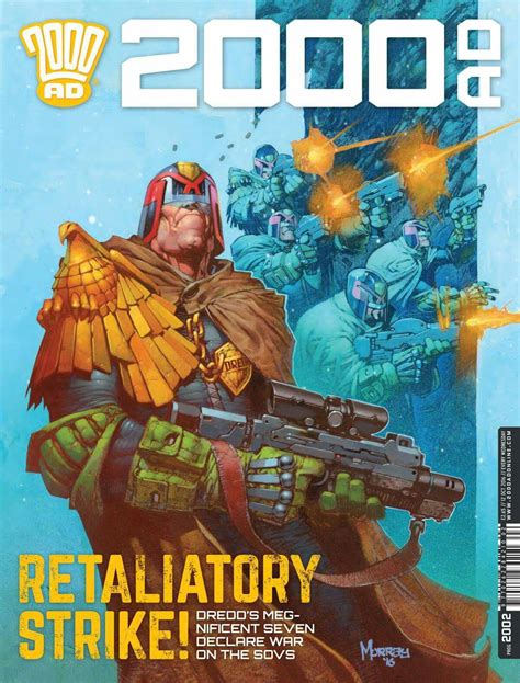 COVER REVEAL Jim Murray Returns To 2000 AD For A Blazing New Judge