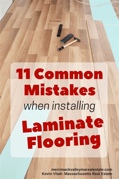 Any resulting slight differences in height between the planks. 11 Common Mistakes When Installing Laminate Floors