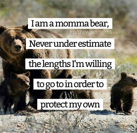 ️ ️ ️ Momma Bear Mommas Mommies
