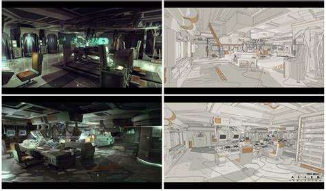 Alien Isolation Android Randd Labs Concept Brad Wright Alien