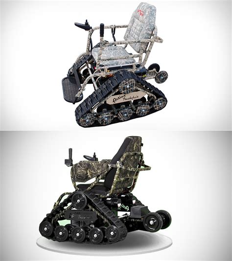 Action Trackchair Is An All Terrain Wheelchair With Tank Tracks Heres