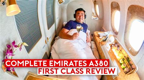 The Complete Emirates A380 First Class Review Youtube