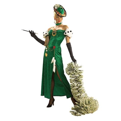 Lady Luck Sexy Adult Costume Be A High Roller In Las Vegas This Sexy