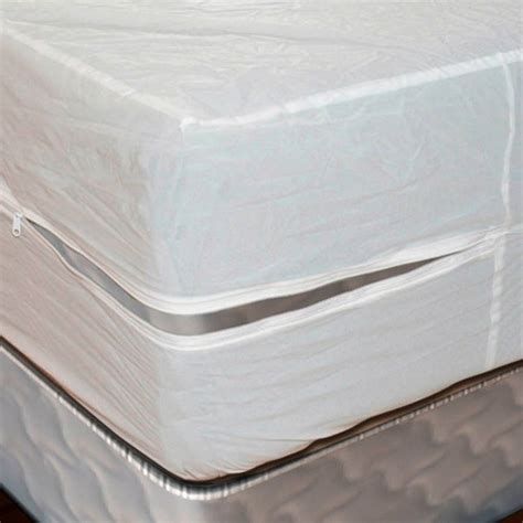 These are durable and easy to clean mattress protectors that shield home mattress from perspiration, bed wetting, stains and provide a protective barrier against allergens, dust mites, and bacteria. Durable Vinyl Zippered Mattress Protector - Tanga