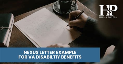 Nexus Letter Example For Va Benefits Hill And Ponton Pa