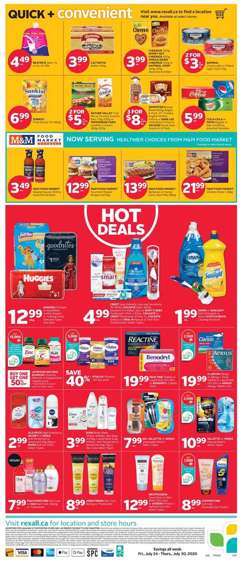 Rexall On Flyer July 24 To 30