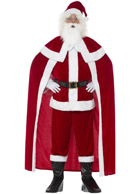 Deluxe Santa Claus Costume Adult — Party Britain