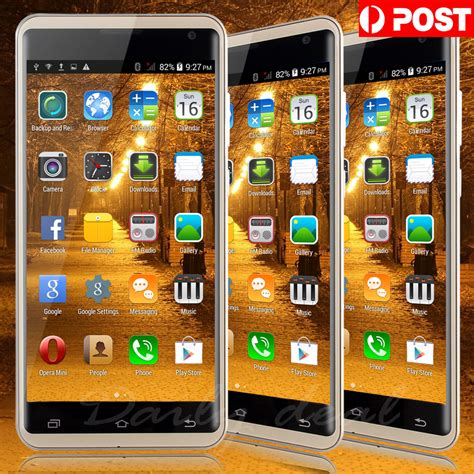 Unlocked 55 Large Screen Android Mobile Phone 4gb Quad Core 2sim