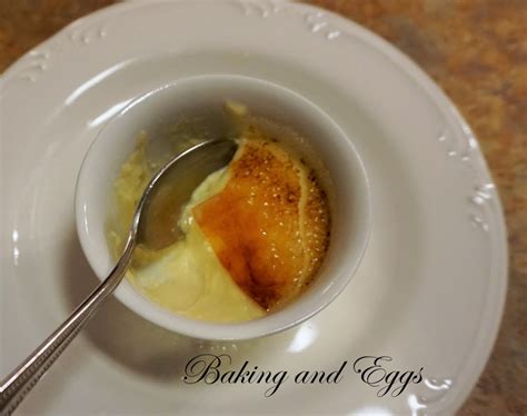 Creme Brulee Baking And Eggs