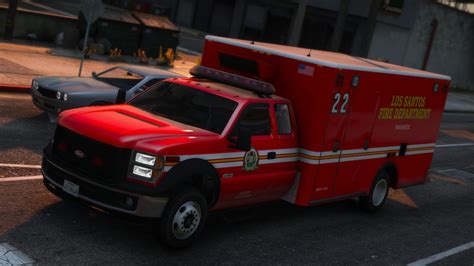 Vapid V450 Los Santos Fire Department Livery Gta5