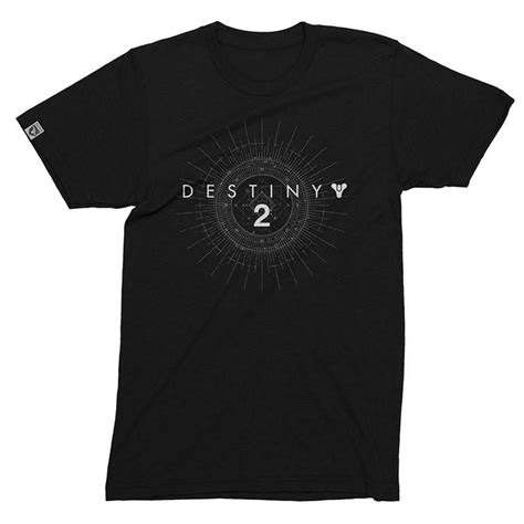 Destiny 2 Logo T Shirt Destiny Shirts Tshirt Logo Apparel Merchandising