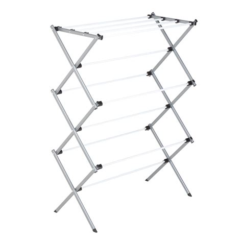 Honey Can Do Collapsible Clothes Drying Rack Grey