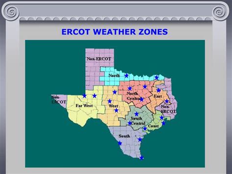 Ercot weather zone map (03/28/2019, png, 230 kb) ercot load zone map map (02/11/2020, jpg, 200 kb) download instructions: PPT - ERCOT 2003 UFE ANALYSIS PowerPoint Presentation - ID:4754667