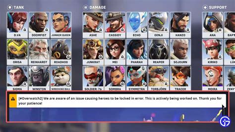 Why Are My Overwatch 2 Heroes Missing And Locked And How To Fix