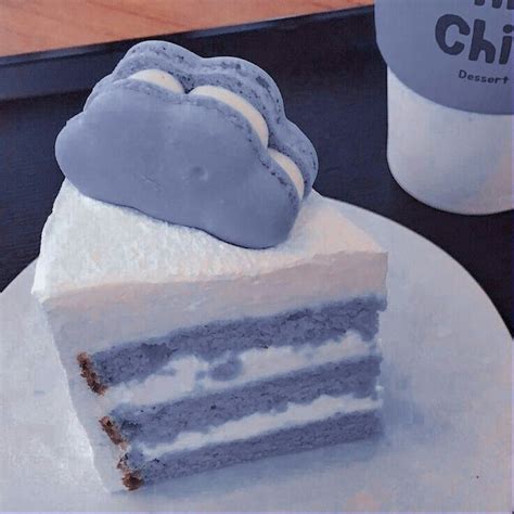 🍓🍕🍹 Blue Desserts Blue Food Blue Aesthetic