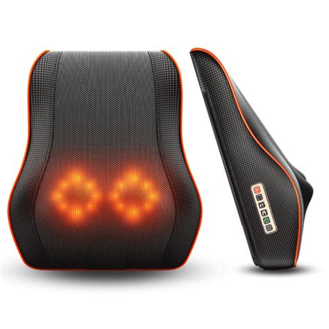 3 In 1 Shiatsu Neck And Back Massager Pillow With Heating Body Massager