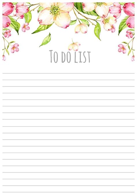 DIY Prancheta Lista De Tarefas Para Imprimir To Do List Free