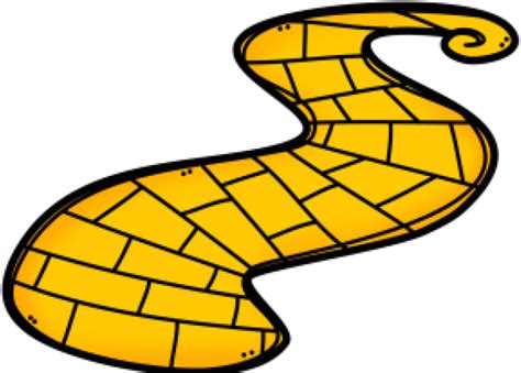 Download Follow The Yellow Brick Road Png Clipart 3416079 Pinclipart
