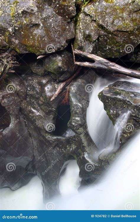 Waterfall Erosion Stock Photo Image Of Dripping Moss 924782