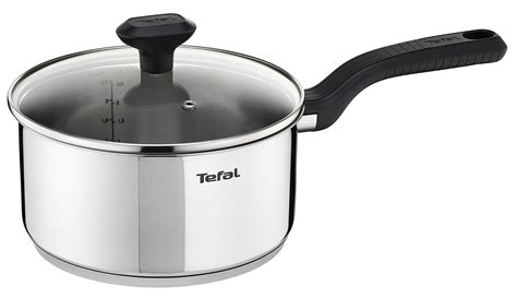 Tefal 5 Piece Comfort Max Stainless Steel Pots And Pans Induction