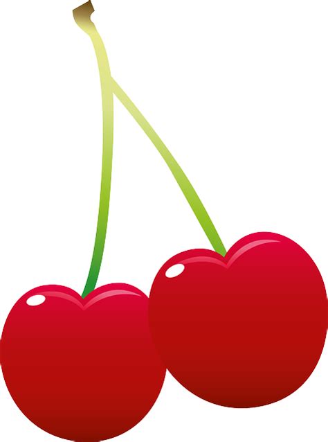 Cherries Fruit Red Free Vector Graphic On Pixabay