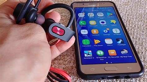 How To Connect Mpow Bluetooth Headphones With Samsung Phone Youtube