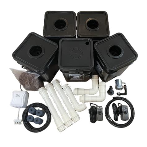 Buy Recirculating Deep Water Culture Rdwc Hydroponic Grow Kit System 5