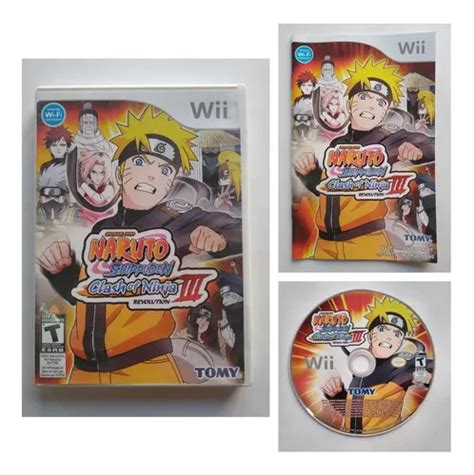 Naruto Shippuden Clash Of Ninja Revolution 3 Wii Cuotas Sin Interés