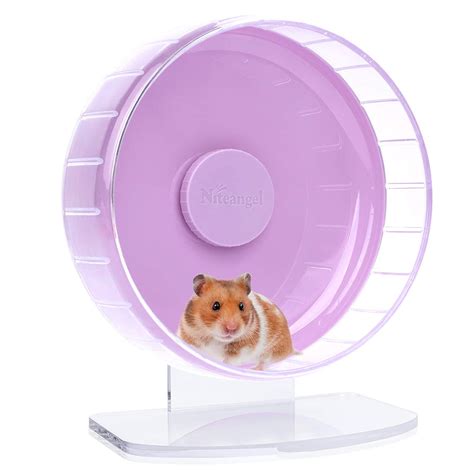 Niteangel Super Silent Hamster Exercise Wheels Quiet Spinner Hamster Running Wheels With