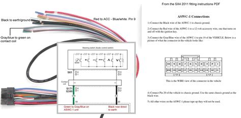 I need wiring diagram with this car. Aswc-1 Wiring Diagram | Wiring Diagram Image