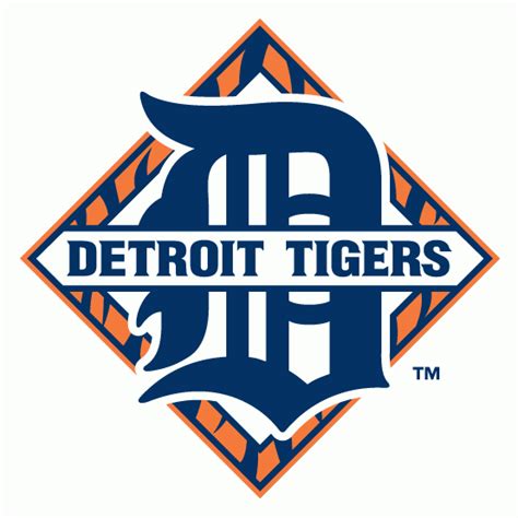 Detroit Tigers Alternate Logo American League Al