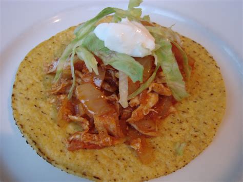 7 chipotle peppers, diced (canned chipotle peppers) *. Halal Mama: Tostadas de Tinga de Pollo