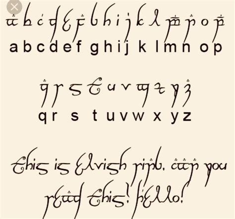 Elvish Font Elvish Writing Elf Writing Writing A Book Elf Language