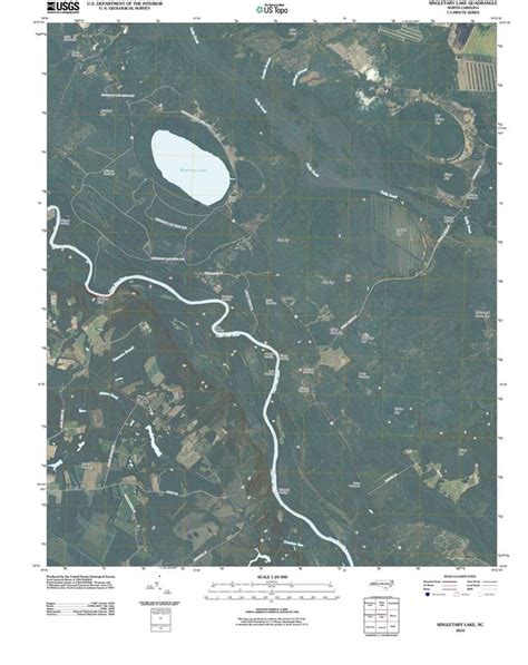 2010 Singletary Lake Nc North Carolina Usgs Topographic Map