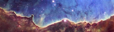 Wallpaper Warna Warni Galaksi Ruang Bintang Nebula Suasana