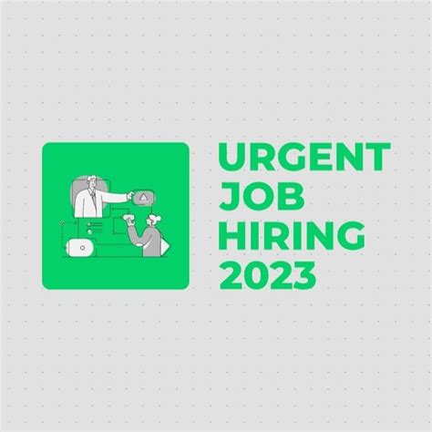 Urgent Job Hiring 2023