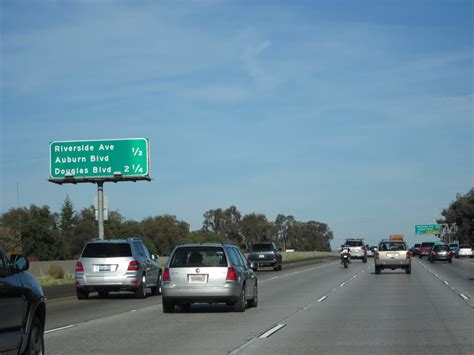 California Aaroads Interstate 80 East Sacramento County