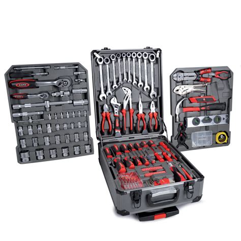 Les outils et coffrets magnusson sont ergonomiques, précis, confortables et robustes. Malette outils Alu 186 pieces - Boite a outils complète ...