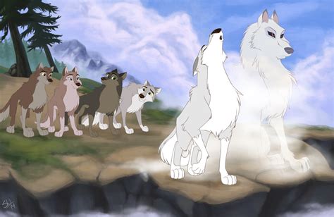 Connecting With The White Wolf By Tc 96 On Deviantart Cartoon Wolf