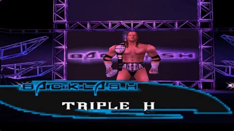 WWF No Mercy Triple H World Heavyweight Title YouTube