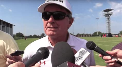 Steve Spurrier Pokes Fun At Other Coaches During Interview