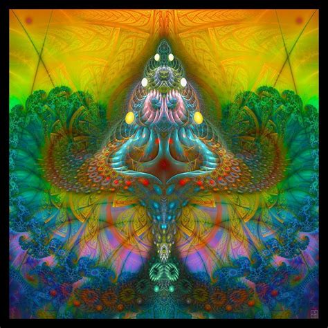 Trippy Tapestry Psychedelic Wall Hanging Shamanic Art
