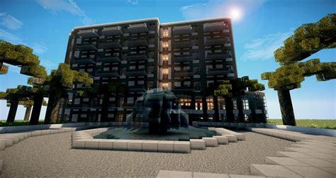 Modern Hotel Paradise Minecraft Map