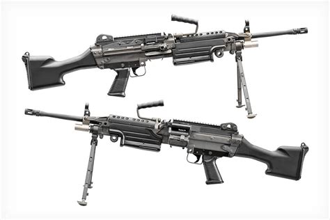 Fn M249s Semi Automatic Belt Fed Rifle Back In Production Guns And Ammo